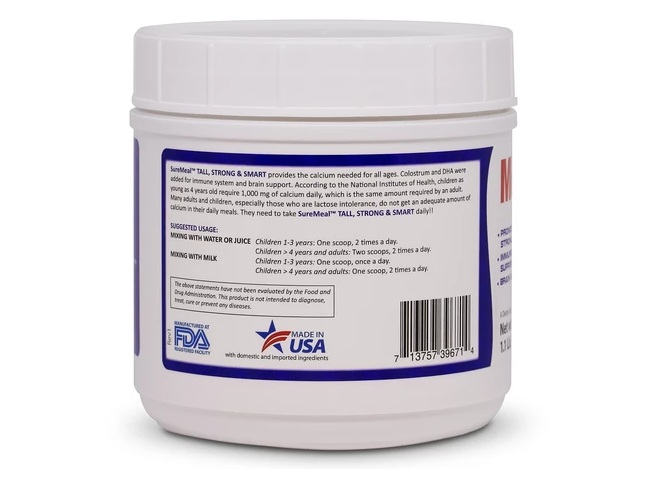 c&ocirc;ng dụng của sữa suremeal tss