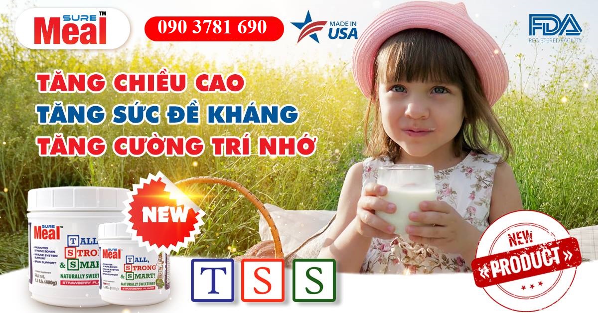 c&ocirc;ng dụng của sữa suremeal tss