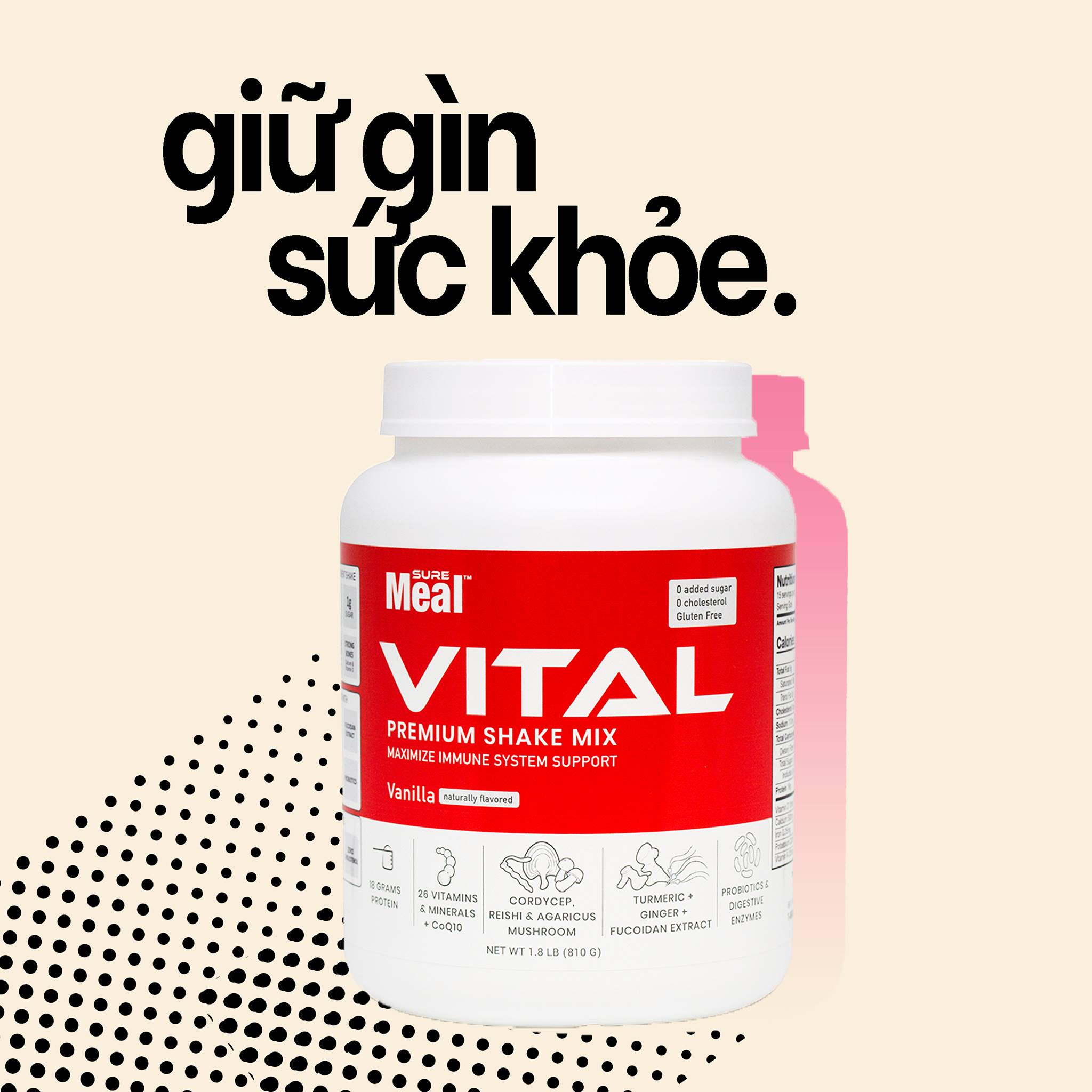 c&ocirc;ng dụng của sữa suremeal vital